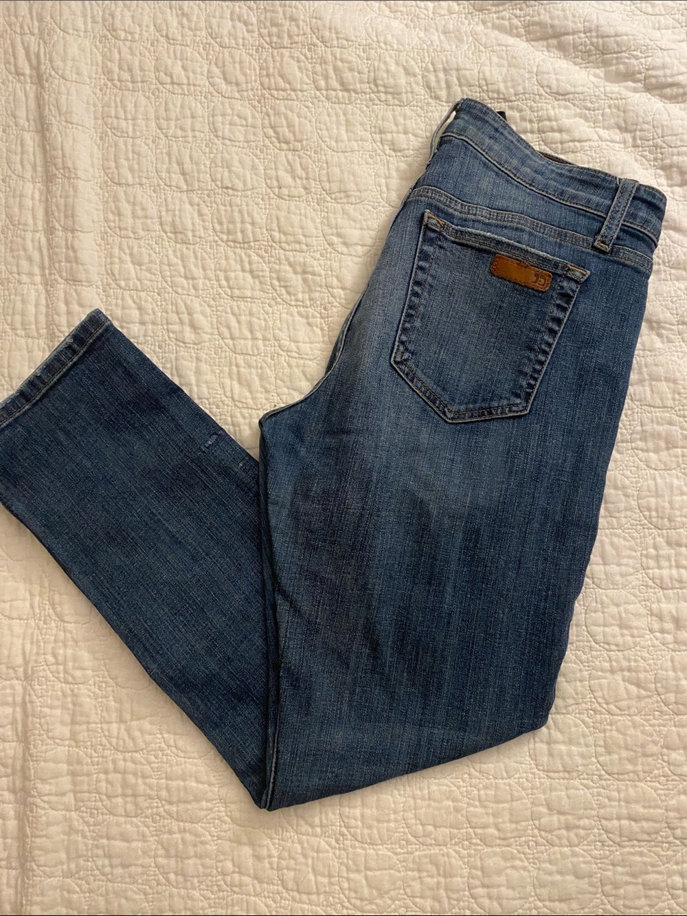 Joe's Jeans Women's Straight-Leg Dark Blue Denim